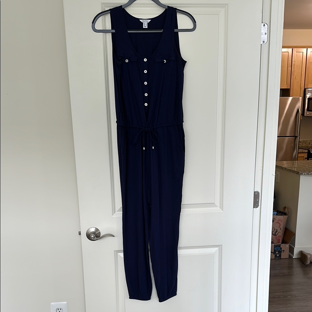 Navy Blue Jumpsuit